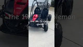 Coleman 196cc Go-kart review  (See how this can be yours on the full video‼️) #go-kart #review
