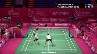 Match Point - Christo Popov / Toma Junior Popov vs Ruben Jille / Ties Van Der Lecq - MD R16 #EBC21​