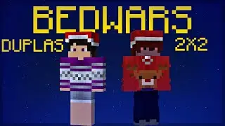 Jogar Bed Wars em DUPLA com Amigos Foi UM ERRO…