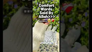 He never leaves us Alone🌹🥹😔#Reflection of islam#