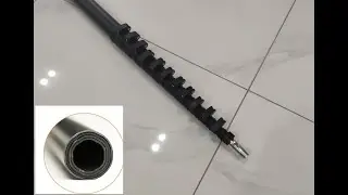 50ft anti-rotation carbon fiber telescopic pole