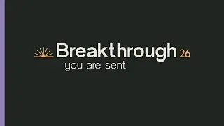 Breakthrough 2026 // Session 1 // David Nasser