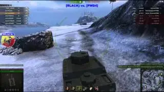 WoT Stronghold fight : [BLACK] vs. [PWD4] - best strategy from the enemy team :)