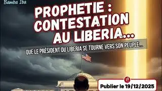 PROPH&Eacute;TIE : CONTESTATION AU LIB&Eacute;RIA 