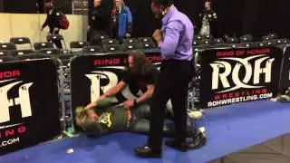 Jay Lethal & Truth Martini jump Mike Sydal