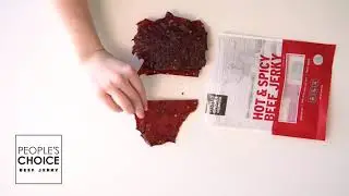 People's Choice Beef Jerky - Classic - Hot & Spicy - Whole Muscle Premium Cuts - Thin Pieces Reviews