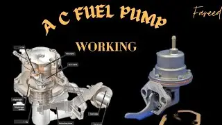 Ac fuel pump | Mechanical Fuel pump working | How Ac Fuel pump works? |Auto Engine Sectet |
