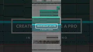 Create melodic techno buildups like PRO!✅ #Shorts #Ableton