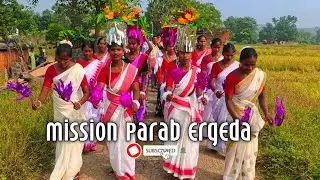 Ergeda mission parab procession 2025//gel church ergeda jodabandh parish @soyofficial3450 