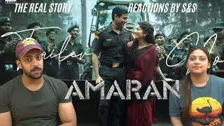 Amaran - Trailer | Sivakarthikeyan, Sai Pallavi | Rajkumar | GV Prakash | Kamal Haasan | Reaction