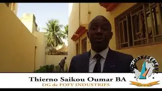 M. Thierno   BA Directeur Général de Fofy Industries à Sup'Management