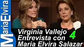 Virginia Vallejo Entrevista con Maria Elvira Salazar - Parte 4