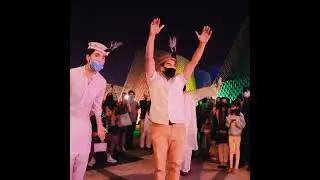 #Hunza #traditionaldance at #Dubai #Expo2020 by Hunza Boys on a #traditional #music at #Pakistan