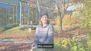 Ylva Palmgren, masters student in Polar Landscapes and Quaternary Climate.