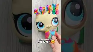 Wait for Real rainbow cat🥹 #catlovers