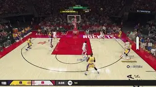 NBA 2K26 Lakers v Rockets Game 7