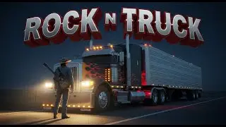 American Night Highway &ndash; Deep Cinematic Trucking Journey 🚛🌙