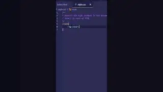 CSS Variables #shorts