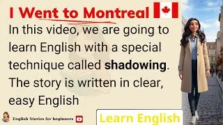 ✈️Improve your English with Shadowing Technique ✈️ Easy way to Learn English | English Story