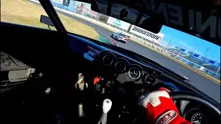 筑波サーキット FC3S 後追い S30Z TC2000 K-1スポーツ 3ローター NA ペリ RX7 RX-7  3rotor engine L28改3.1