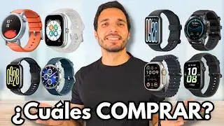 TOP 15 MEJORES SMARTWATCH DE ALIEXPRESS 💥 ¡LISTA COMPLETA!