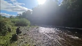 Two fools fishing on the Esk 