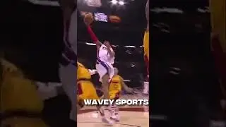 Lebron crazy block on allen iverson😳
