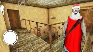 Granny Game Horror Escape Gameplay | Granny Santa Clause 😅🌲Episode 1