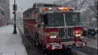 FDNY RESCUE 1 RESPONDING 