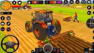 Modern Tractor farming Driving Simulator 3D New Tractor Game Android Gameplay #games #gaming 