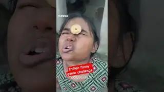 India Girl 🍪 | TuhinHub Ultimate Biscuit Eating Game Challenge 🤣 | Funny Viral Time #shorts #viral