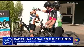 Capital Nacional do Cicloturismo: Lei que concede o munic&iacute;pio a Timb&oacute; &eacute; sancionada