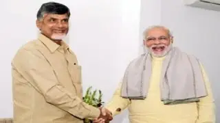 Chandrababu Naidu Meets PM Narendra Modi