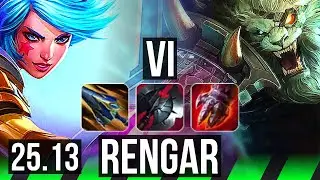 VI vs RENGAR (JGL) | EUW Challenger | 25.13