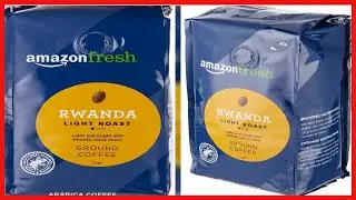 Discover the Bright, Crisp Flavor of AmazonFresh Direct Trade Rwanda Light Roast Coffee