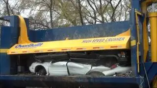 LR's 96 Jeep Cherokee Crushed - Logel's Auto Parts