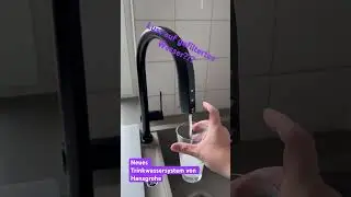 Unser neues Trinkwassersystem von Hansgrohe Aqittura, Soda Harmony Filter. #trinkwasser #hansgrohe