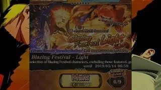 Naruto Blazing - Bijuu Naruto Blazing Festival (Light): 6th Step Summon!