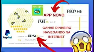 O QUE &Eacute; O HONEYGAIN, E PACKETSTREAM COMO SACAR E BAIXAR