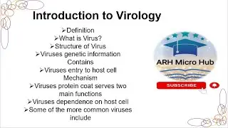 Intro; to Virology|Virus|Structure|GeneticInformation|Mechanism|Dependence|commonViruses#ARHMicroHub