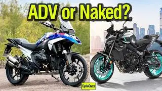 Мотоцикл для приключений или спортивный мотоцикл без обтекателей?