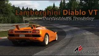 Diablo VT. Vintage Soul. Modern Simulation  #AssettoCorsa #LamborghiniDiabloVT #ClassicSupercars