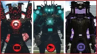 Astro hydra titan vs all Skibidi titan tvman , cameraman , speakerman in Garry's Mod ! Garry's Mod