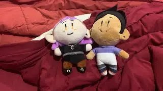 The Owl House Luz and Amity Chibi plushies toy review (featuring Skull Crusher Gaming)