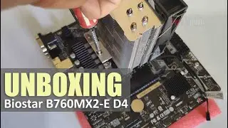 Biostar B760MX2-E D4 i5 13400F Deepcool AG400 LED