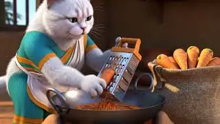 Gajar ka halwa recipe with kikki 😋🥰✨🌹#halwarecipe #catstyle #catvideos