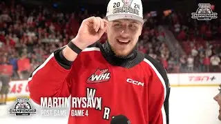 2024 WHL Championship Post-Game: Martin Rysavy