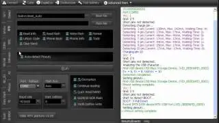 Volcano Box MTK USB, READ FLASH, WRITE FLASH, FORMAT DONE