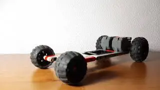 Машина из LEGO TECHNIC на 2-ух Pull-Back моторах | LEGO TECHNIC