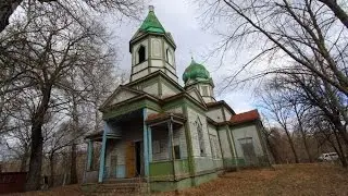 Abandoned church in Chernobyl Zone (Krasne village)